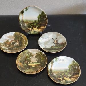 Scenic Fine Bone China Plates